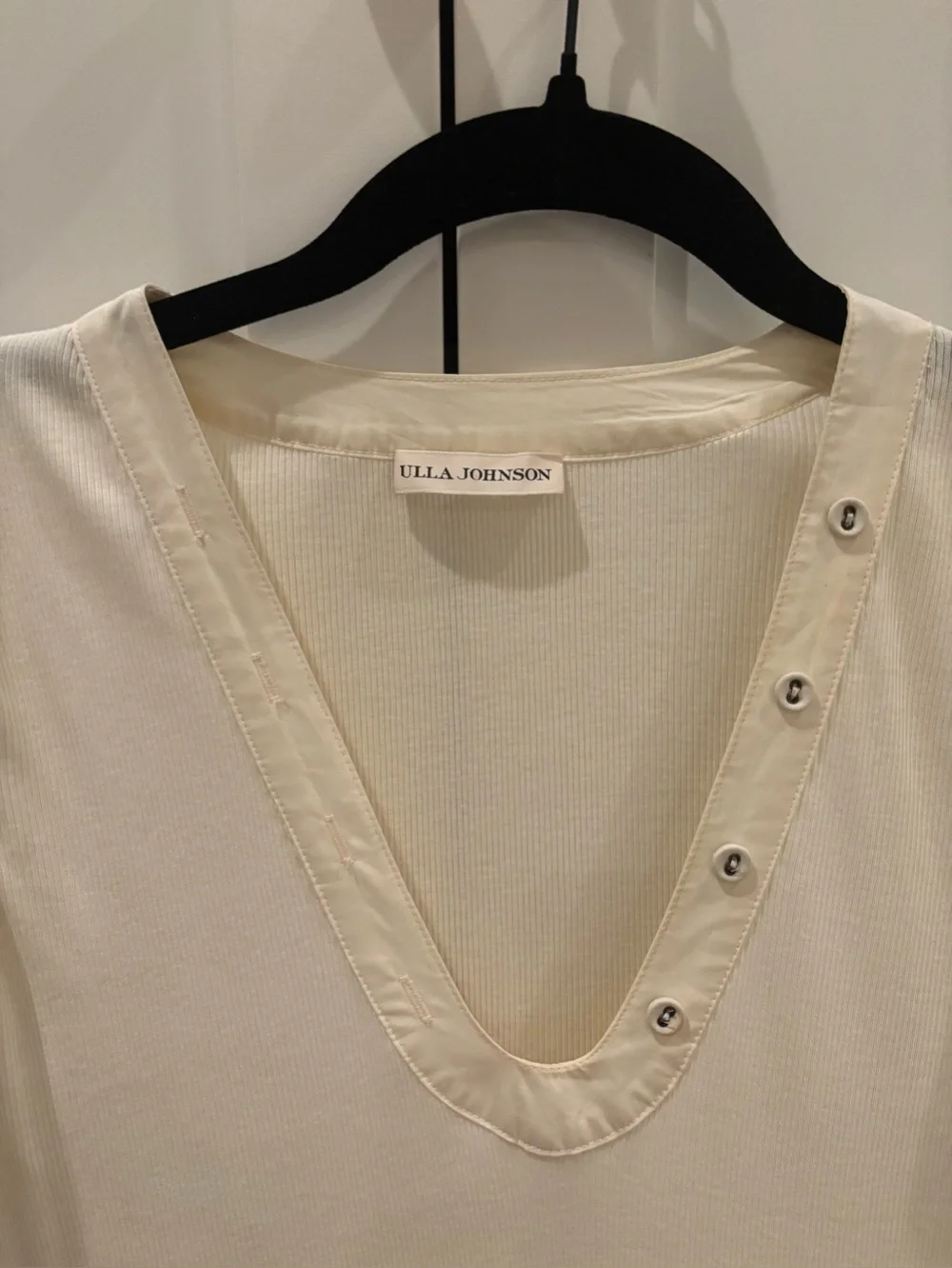 Ulla Johnson Cream Cotton Poplin Rory Dress Size Small BNWOT - Picture 4 of 5